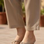 Golden Fancy Slipper For Women FN7989 - View 1