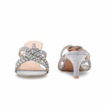 Grey Fancy Slipper For Women FN7989 - View 4