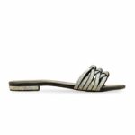 Black Fancy Slipper For Women FN7990 - View 2