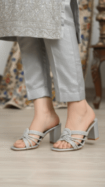 Silver Fancy Slipper FN7992 - View 1