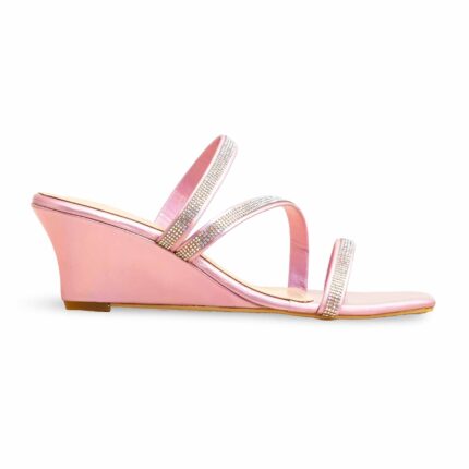 Pink Fancy Slipper For Women FN7999 - View 2