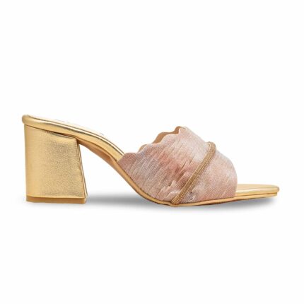 Golden Fancy Slipper For Women FN8005 - View 2