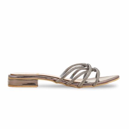 Grey Fancy Women Slipper FN8007 - View 2