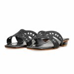 Black Fancy Slipper For Women FN8008 - View 3