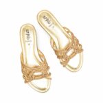 Golden Fancy Slipper For Women FN8012 - View 5