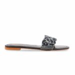 Black Fancy Slipper For Women FN8056 - View 2