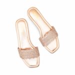 Peach Fancy Slipper For Ladies FN8056 - View 5