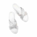 Silver Fancy Women Slipper FN8100 - View 5