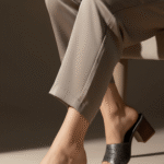 Grey Formal Slipper FR5466 - View 1