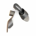 Grey Formal Slipper FR5466 - View 5