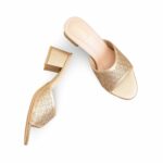 Golden Formal Slipper FR5466 - View 5