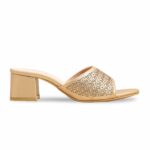 Golden Formal Slipper FR5466 - View 2