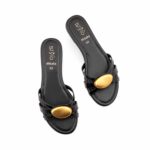Black Formal Slipper For Women FR5483 - View 5