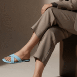 Sky Blue Formal Slipper FR8294 - View 1