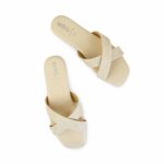 Cream Formal Slipper FR8294 - View 5