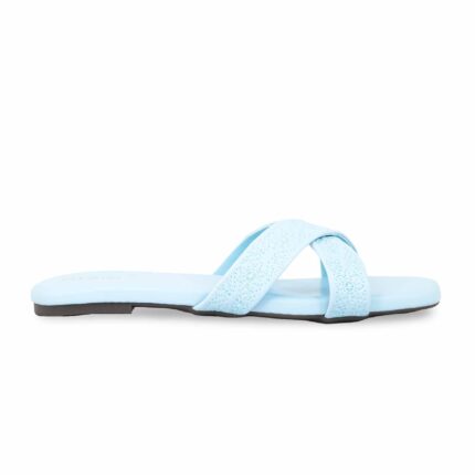 Sky Blue Formal Slipper FR8294 - View 2