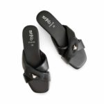 Black Formal Slipper For Women FR8296 - View 5