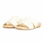 White Formal Slipper For Ladies FR8338 - View 3