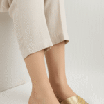 Golden Formal Slipper FR8346 - View 1