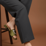 Olive Formal Slipper For Ladies FR8374 - View 1