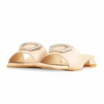 Cream Formal Slipper For Ladies FR8374 - View 3