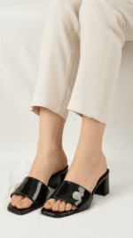 Black Formal Slipper FR8378 - View 1