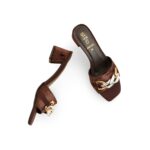 Brown Formal Slipper FR8382 - View 5
