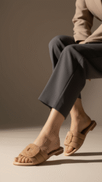 Beige Formal Slipper FR8398 - View 1