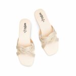 Cream Formal Slipper FR8399 - View 5