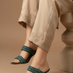 Seagreen Formal Slipper FR8401 - View 1