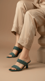 Seagreen Formal Slipper FR8401 - View 1