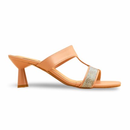Peach Formal Slipper FR8402 - View 2