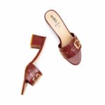 Maroon Formal Slipper FR8418 - View 5