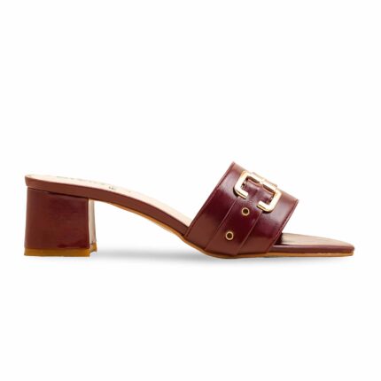Maroon Formal Slipper FR8418 - View 2