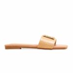 Beige Formal Slipper For Ladies FR8419 - View 2