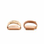 Beige Formal Slipper For Ladies FR8419 - View 4