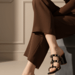 Black Formal Slipper For Women FR8420 - View 1