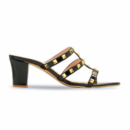 Black Formal Slipper For Women FR8420 - View 2