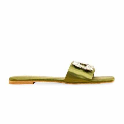 Olive Formal Women Slipper FR8422 - View 2