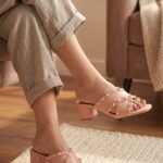 Pink Formal Women Slipper FR8431 - View 1