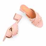 Pink Formal Women Slipper FR8431 - View 5