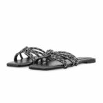Black Formal Slipper For Women FR8485 - View 3