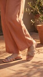 Mustard Formal Slipper FR8485 - View 2