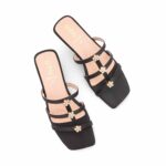 Black Formal Slipper For Ladies FR8491 - View 5