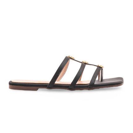 Black Formal Slipper For Ladies FR8491 - View 2