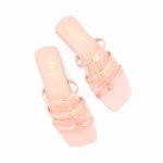 Pink Formal Slipper For Ladies FR8491 - View 5