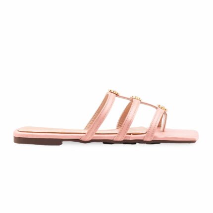 Pink Formal Slipper For Ladies FR8491 - View 2