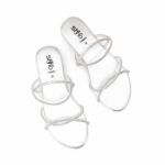 Silver Formal Women Slipper FR8496 - View 5