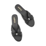 Black Formal Slipper For Ladies FR8521 - View 5
