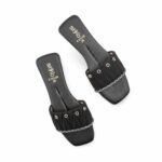 Black Formal Slipper For Women FR8530 - View 5